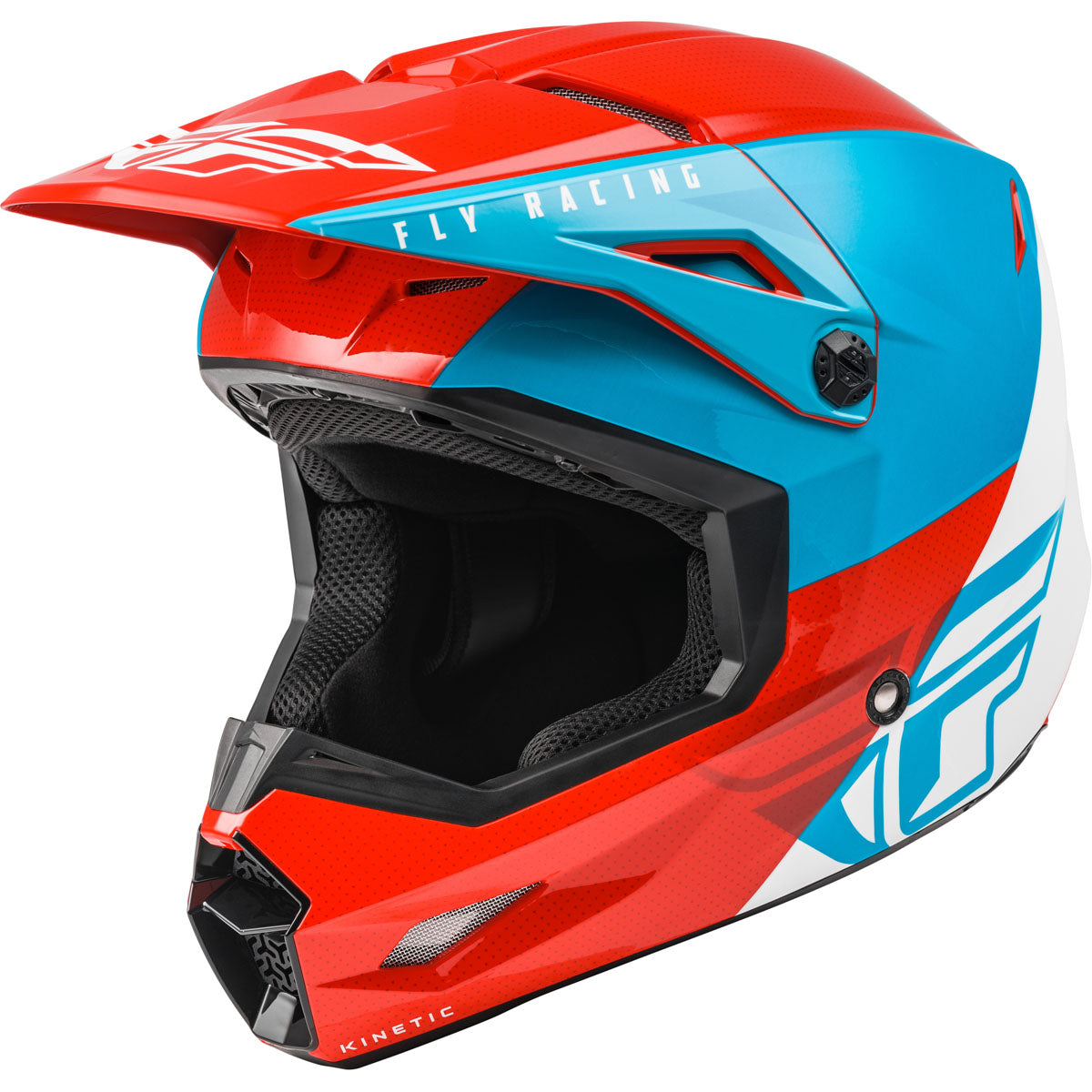 Fly Racing Kinetic Straight Edge Helmet - Large