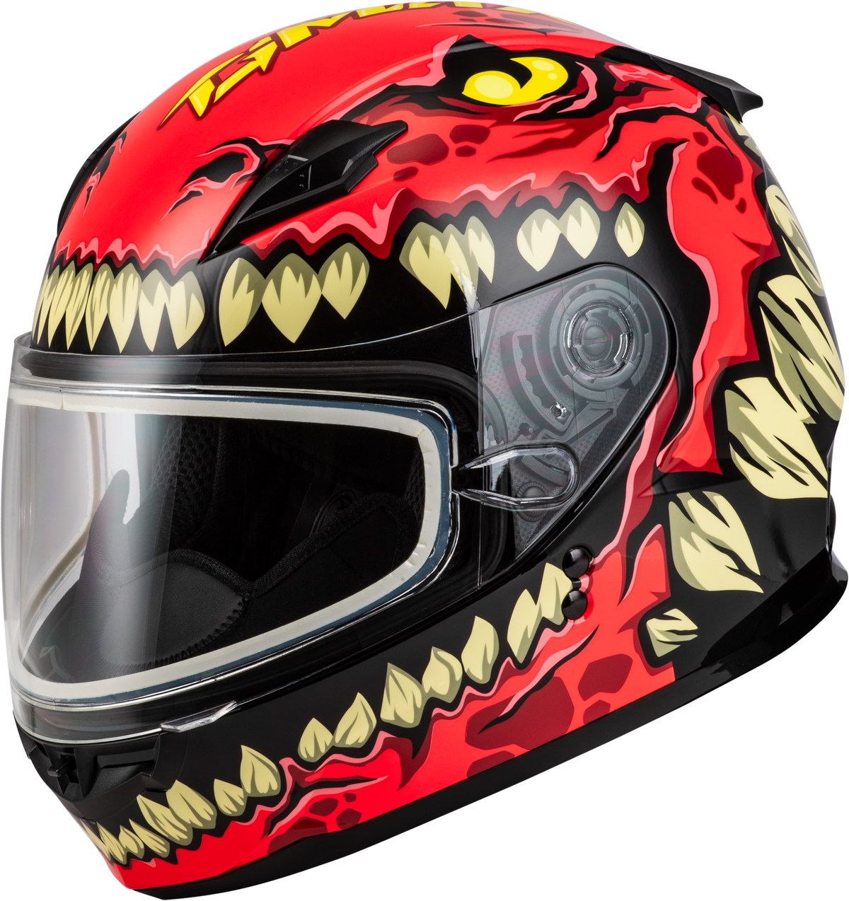 GMAX Youth GM-49Y Drax Snow Helmet Red