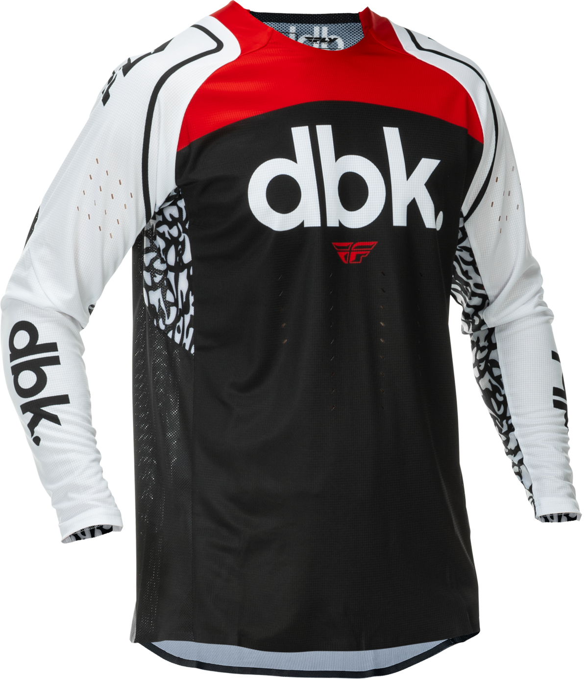 Fly Racing Evolution DST DBK Jersey - Black/Red/White