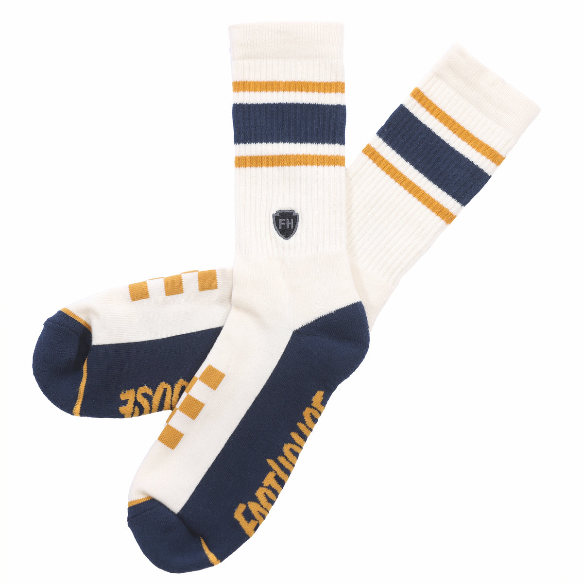 Fasthouse Venice Socks -  OFF WHITE/MIDNIGHT NAVY