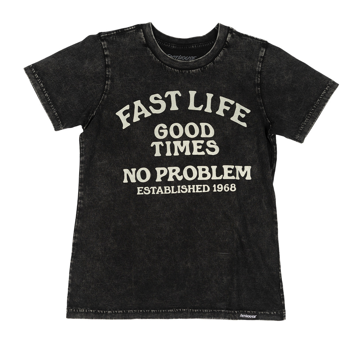 Fasthouse No Problem Tee - Black