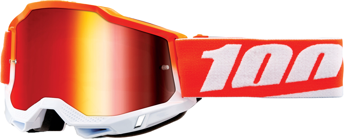 100% Accuri 2 Goggles CLOSEOUT Matigofun / Mirror Red Lens
