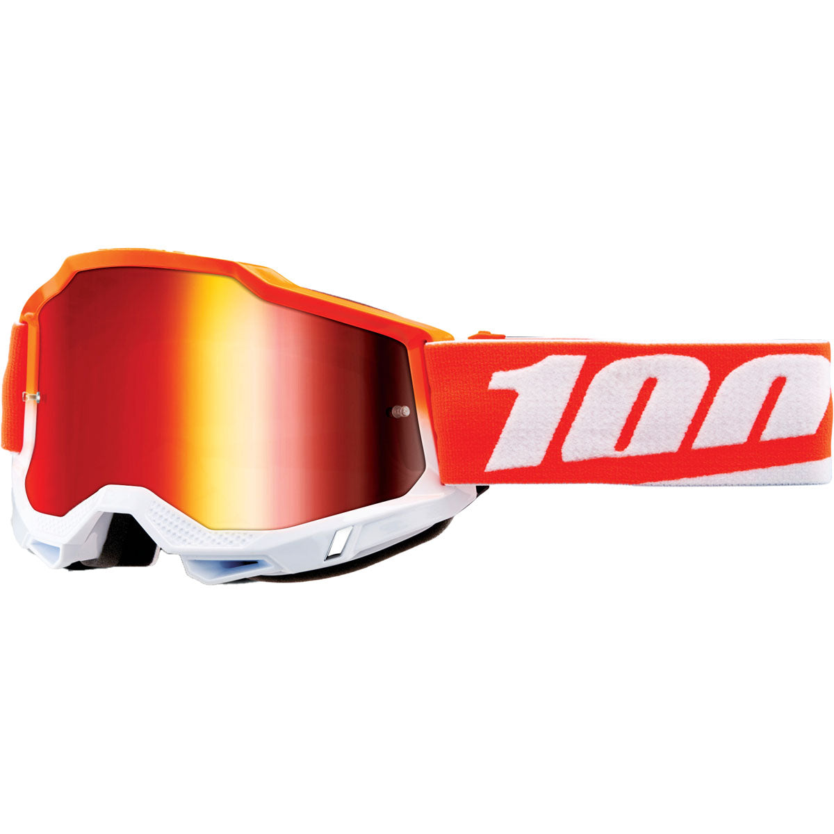 100% Accuri 2 Goggles CLOSEOUT Matigofun / Mirror Red Lens