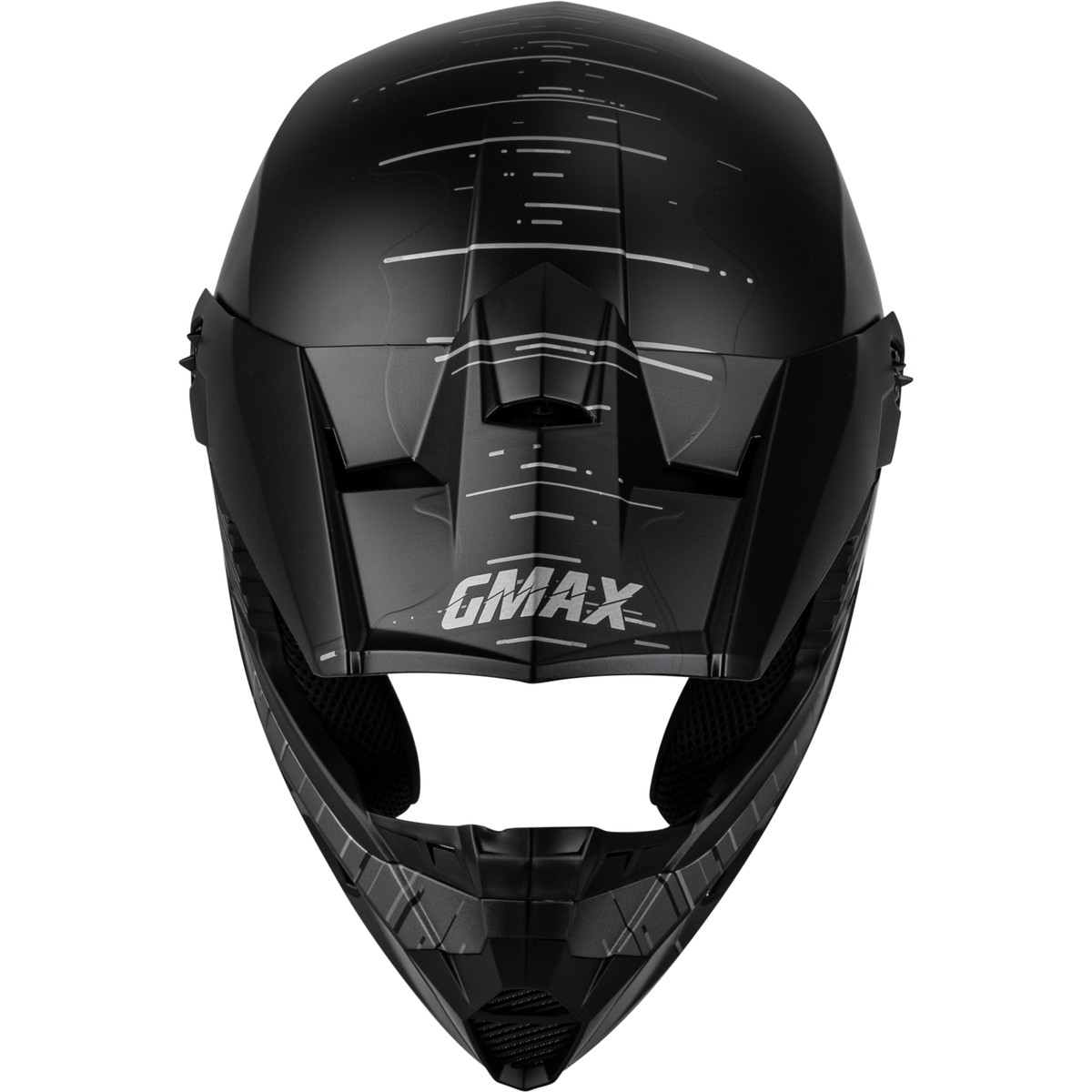 GMAX Youth MX-46 Frequency Helmet Matte Black/Grey