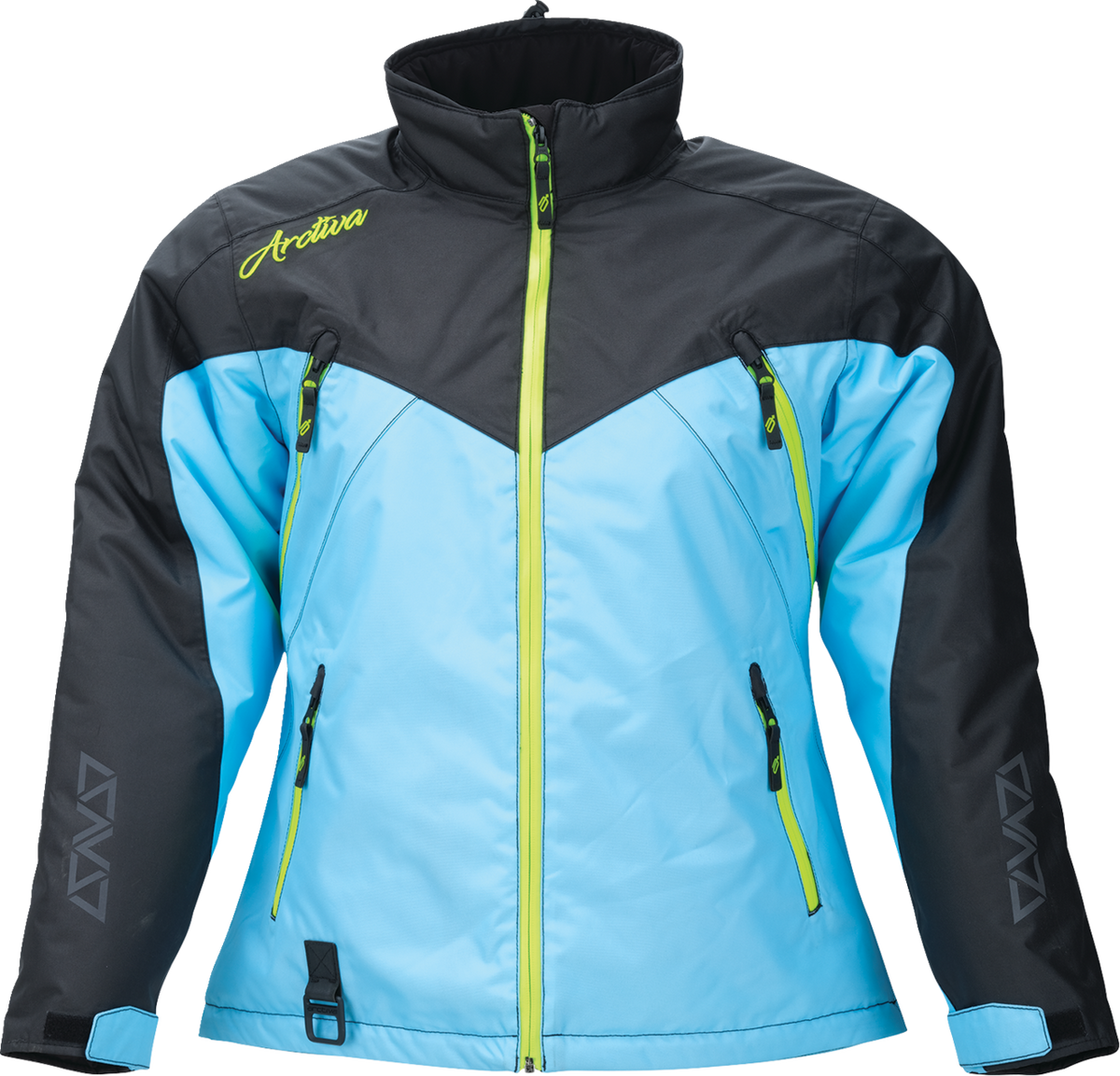 Arctiva Womens Pivot 7 Jacket - Black/Light Blue