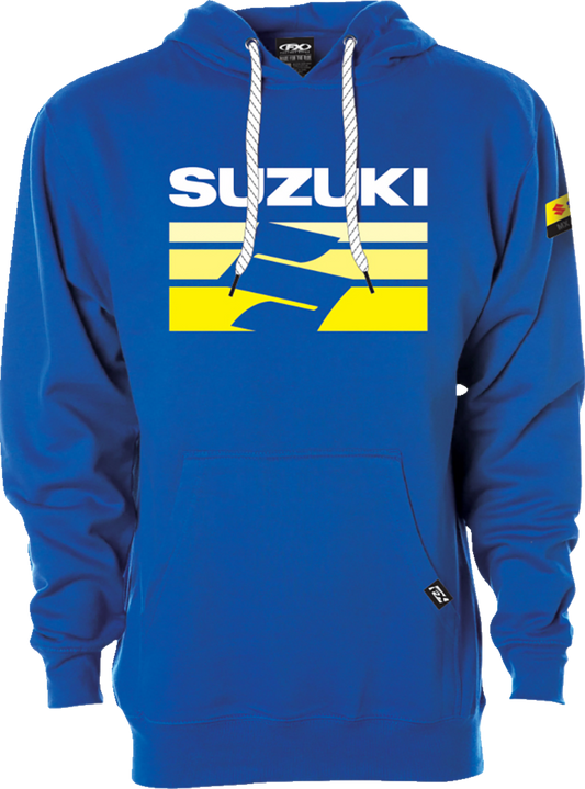 Facotry Effex Suzuki Fade Pullover Hoodie - Royal