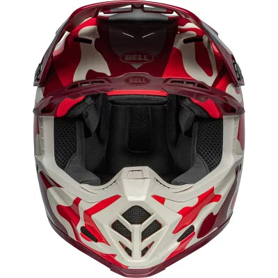 bell faction bike helmet white and red flowers Super Air Spherical Bicycle Helmets Matte/Gloss White/Infrared Medium : Sports & Outdoors making it Bells most advanced trail helmet VINTAGE 1980s BELL MOTO 4
