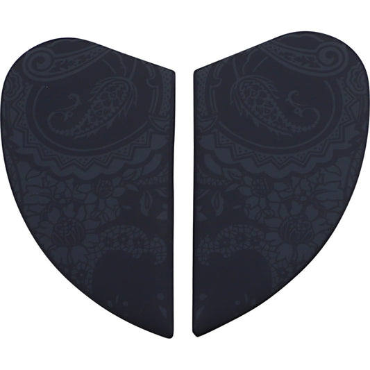 Icon Airform Helmet Side Plates - Chantilly Black