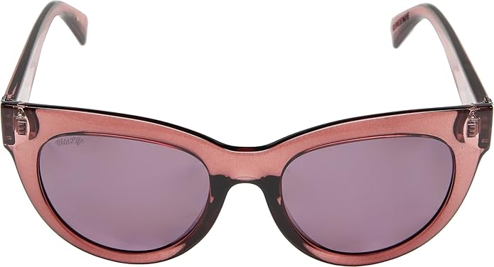 Von Zipper VZ  Queenie Sunglasses Dusty Rose/Wild Rose Polarized Lens
