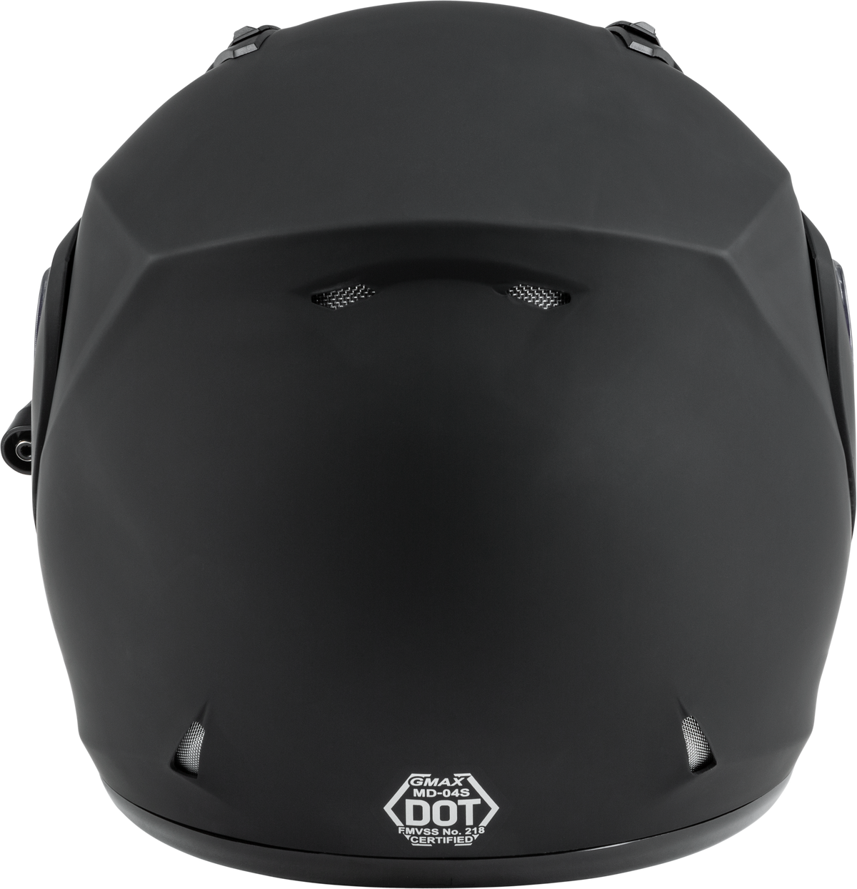 GMAX MD-04S Snow Helmet Solid w/Quick Release Buckle Electric Shield Matte Black