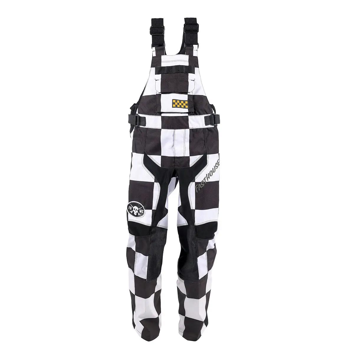 Fasthouse Youth Motorall Checkers - Black/White
