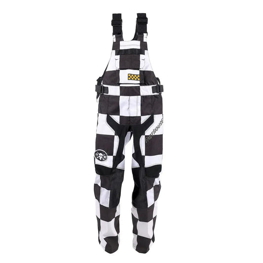Fasthouse Youth Motorall Checkers - Black/White
