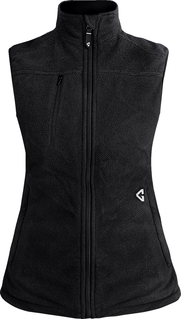 Gerbing Womens 7V Thermite Heated Fleece Vest 2.0 - Black