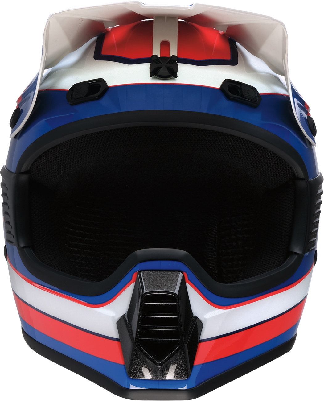 Z1R Child Dirt Maxx Vortex Helmet - Red/White/Blue