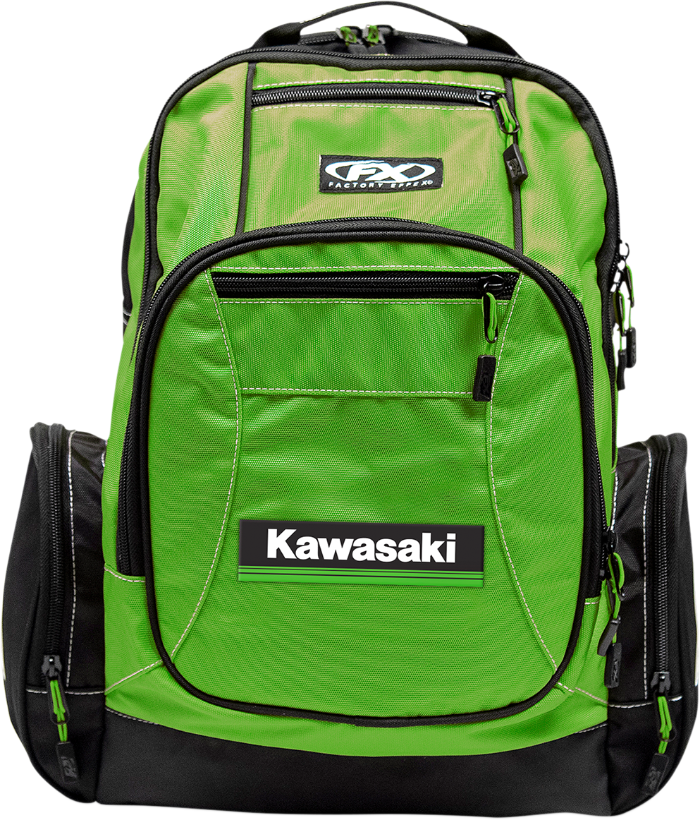 Facotry Effex Kawasaki Premium Backpack - Green