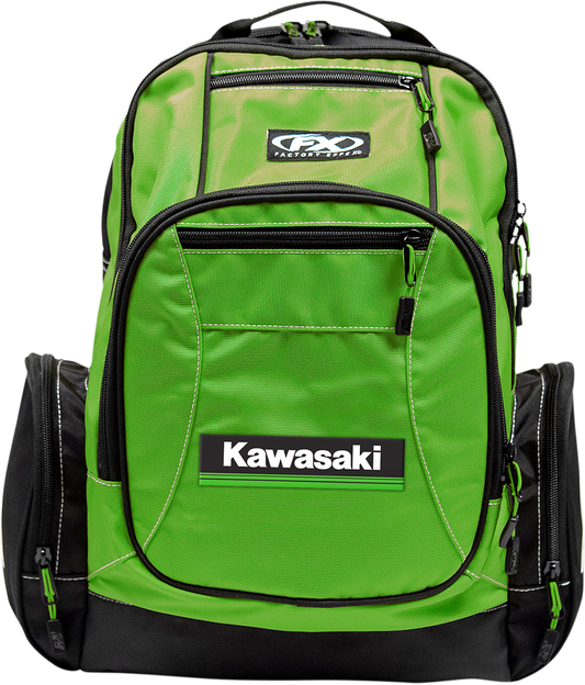Facotry Effex Kawasaki Premium Backpack - Green