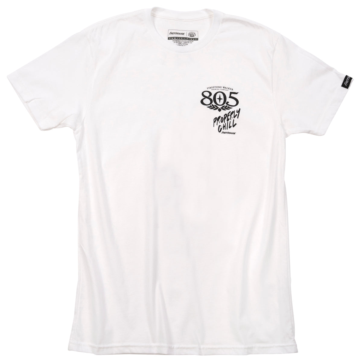 Fasthouse 805 Quiver Tee - White