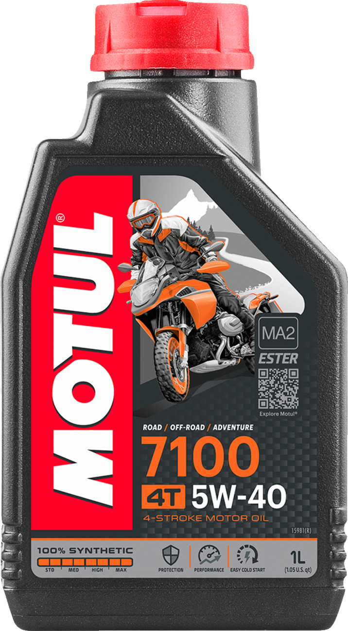 Motul 7100 4T Synthetic Oil - 1 Liter - 1 Liter