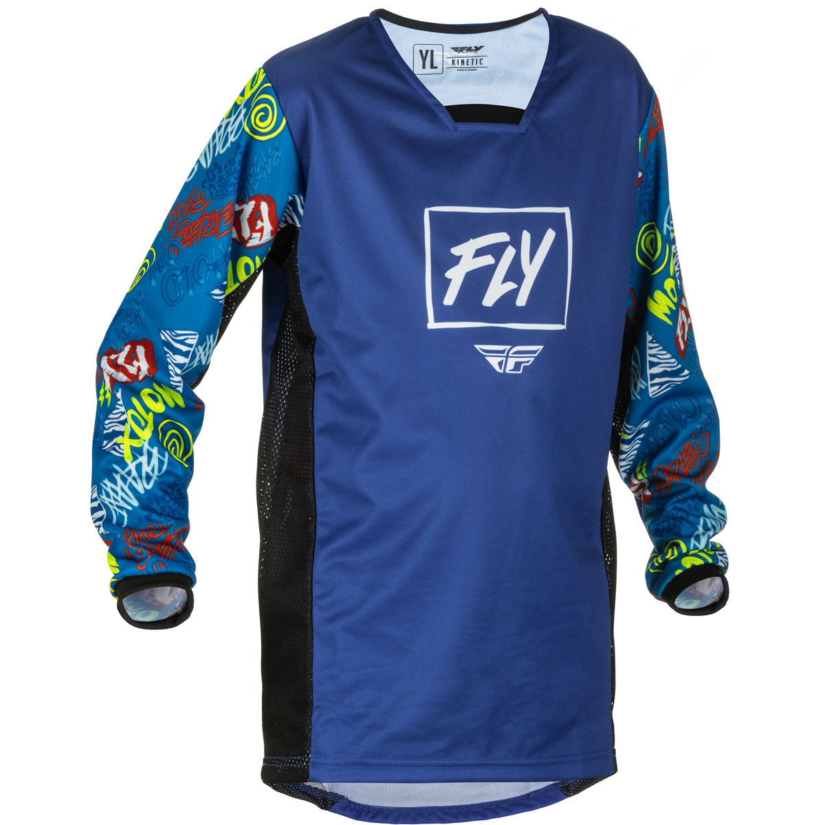 Fly Racing Youth Kinetic Rebel Jersey - Closeout - Youth XL