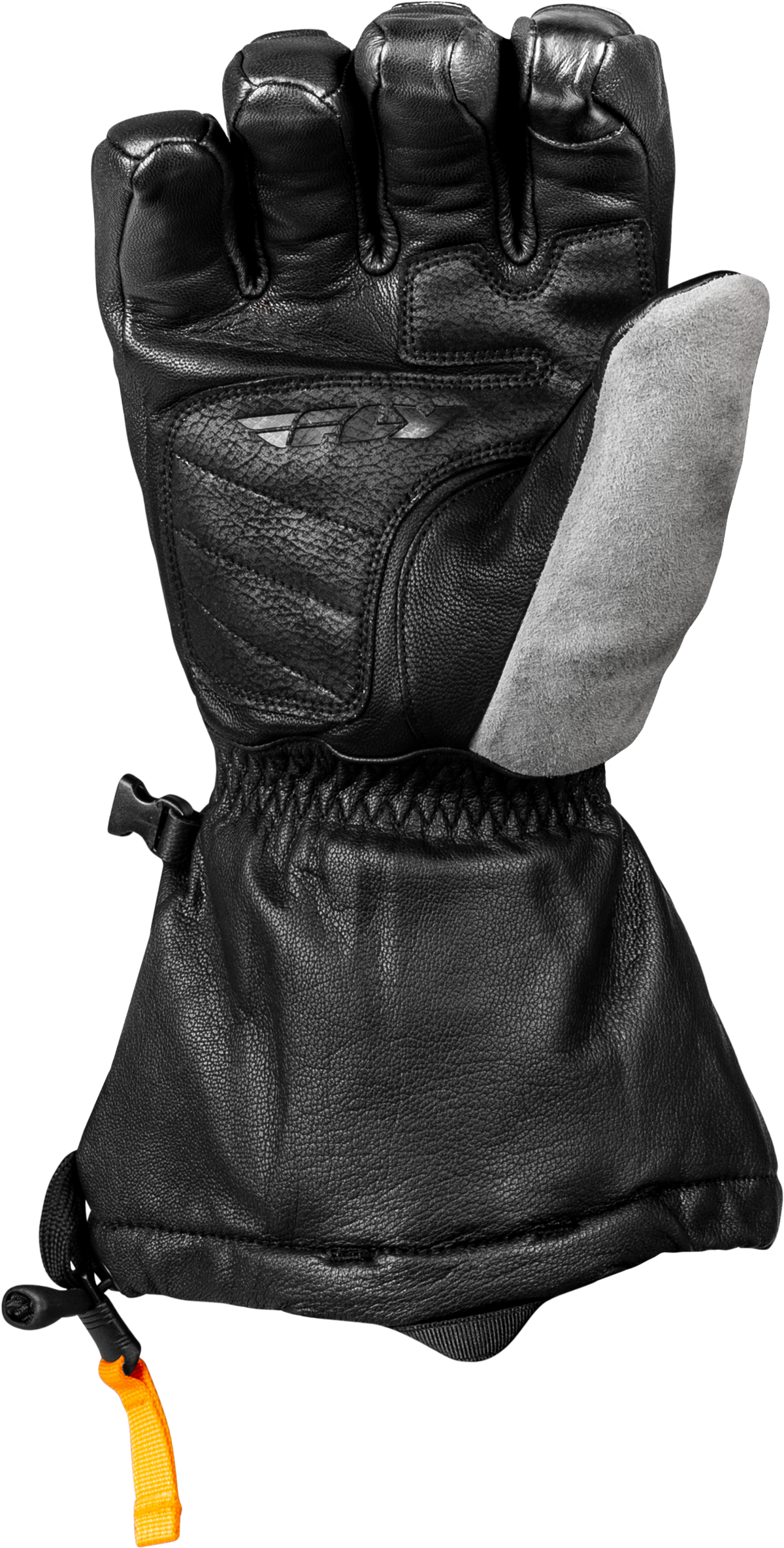 Fly Racing Glacier Gloves - Black/Grey/Orange
