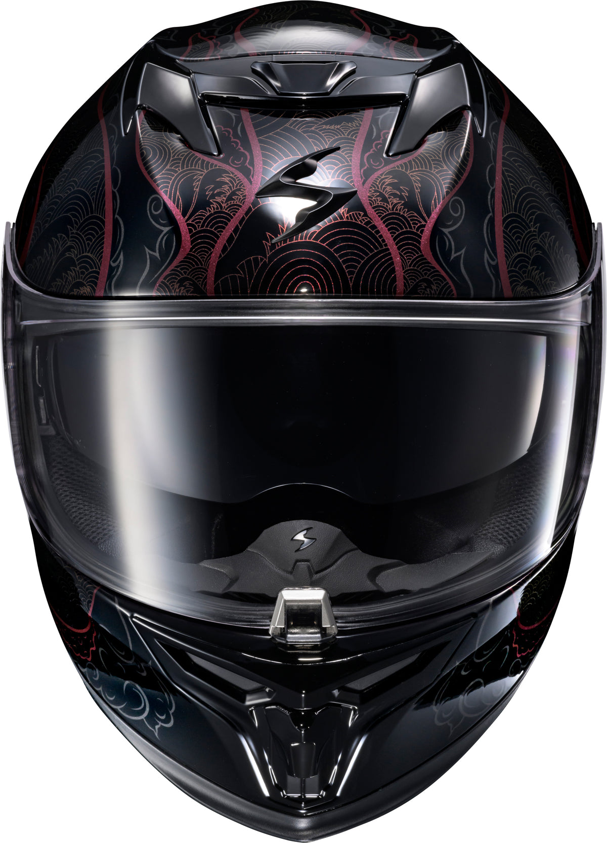 Scorpion EXO-T520 Nama-Shimi Helmet - Black/Chameleon