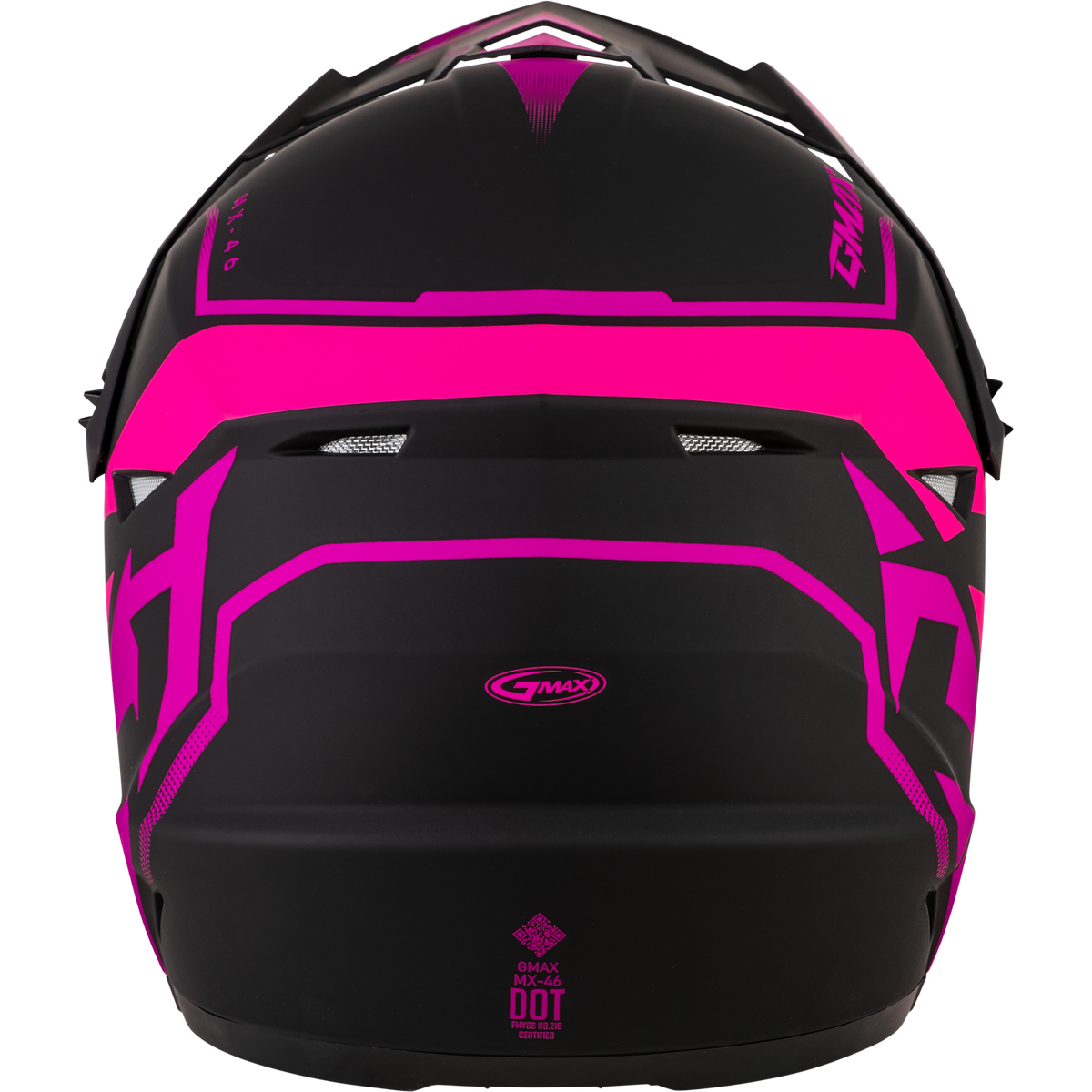 GMAX MX-46 Compound Helmet Matte Black/Pink