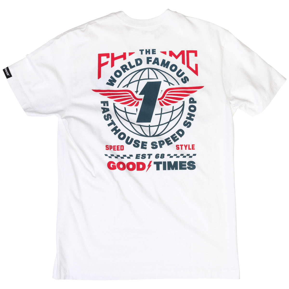Fasthouse Renown  Tee - White