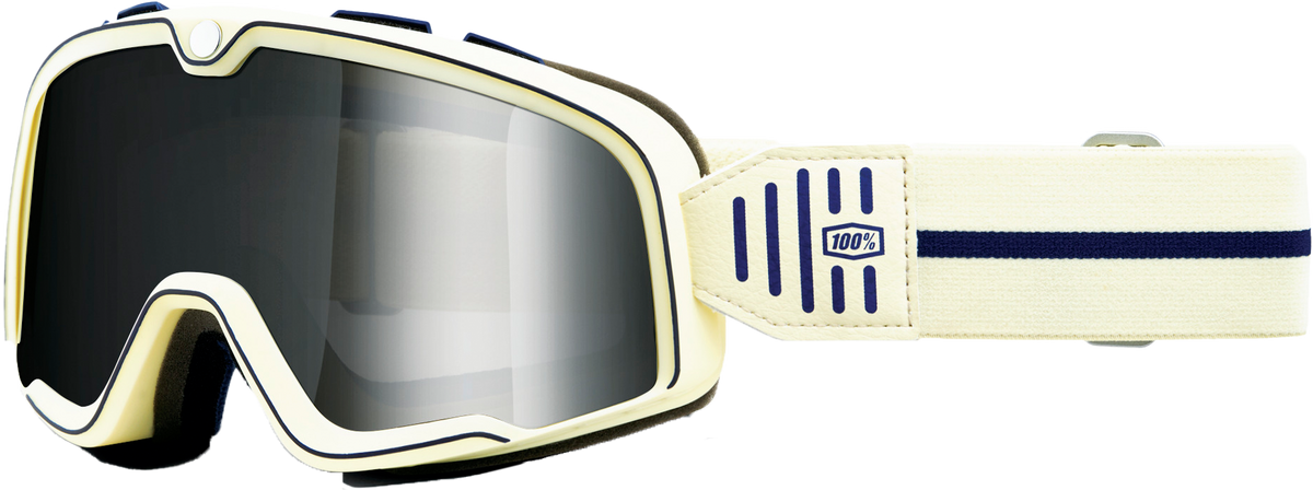 100% Barstow Goggles Arno / Mirror Silver Flash Lens