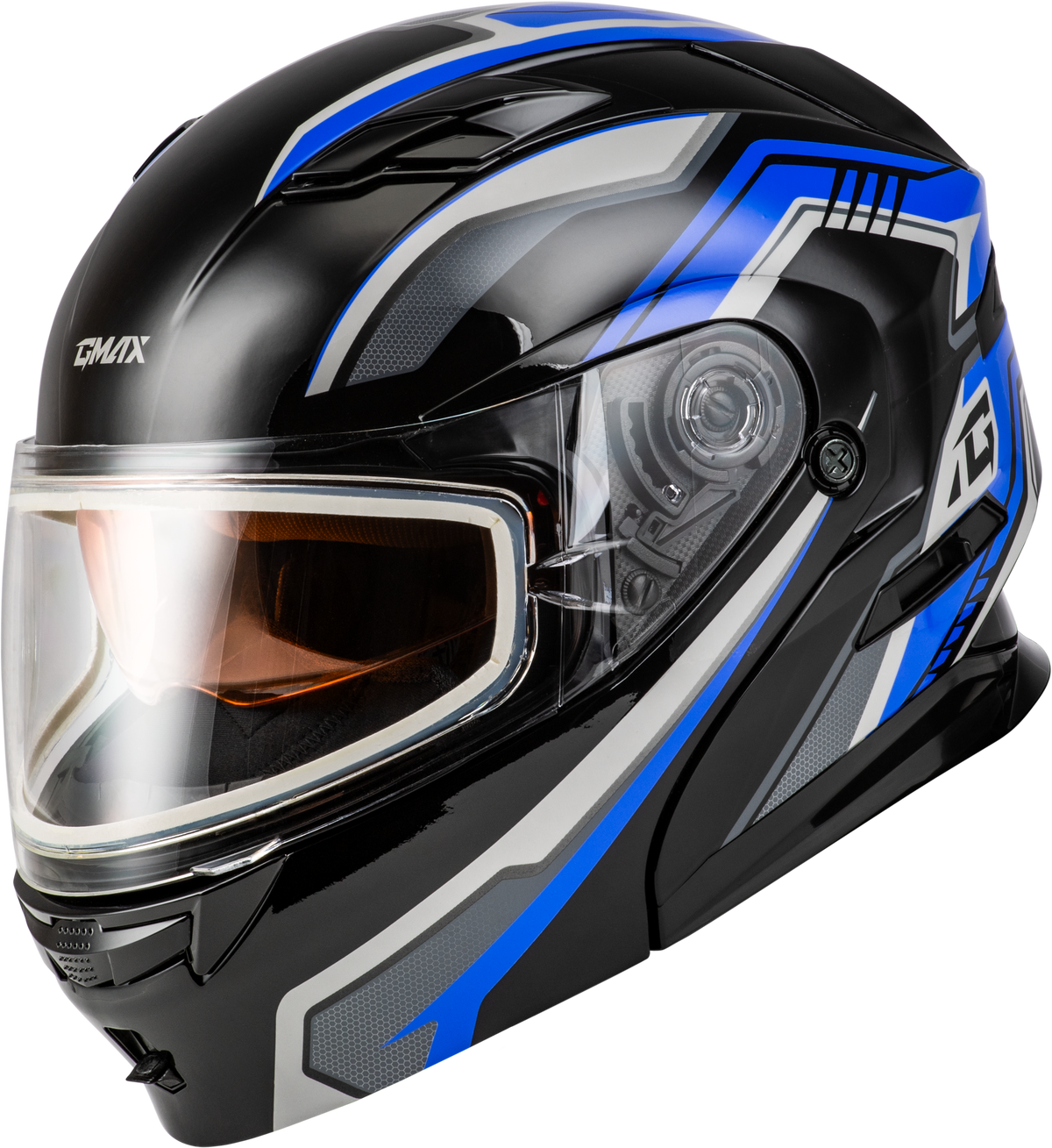 GMAX MD-01S Transistor Snow Helmet Blue/Black