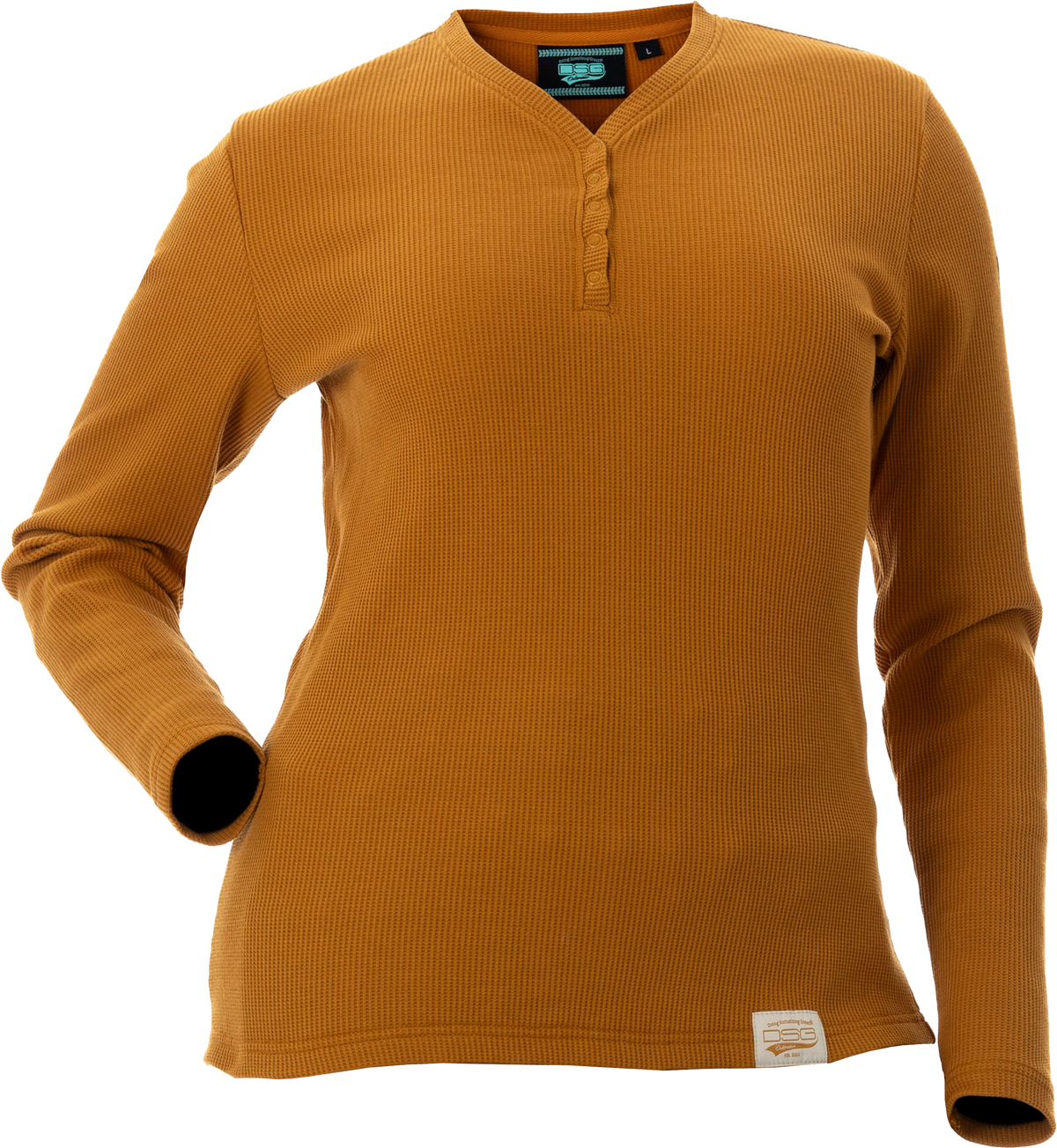 DSG Womens Cozy Waffle Shirt CLOSEOUT - Fawn