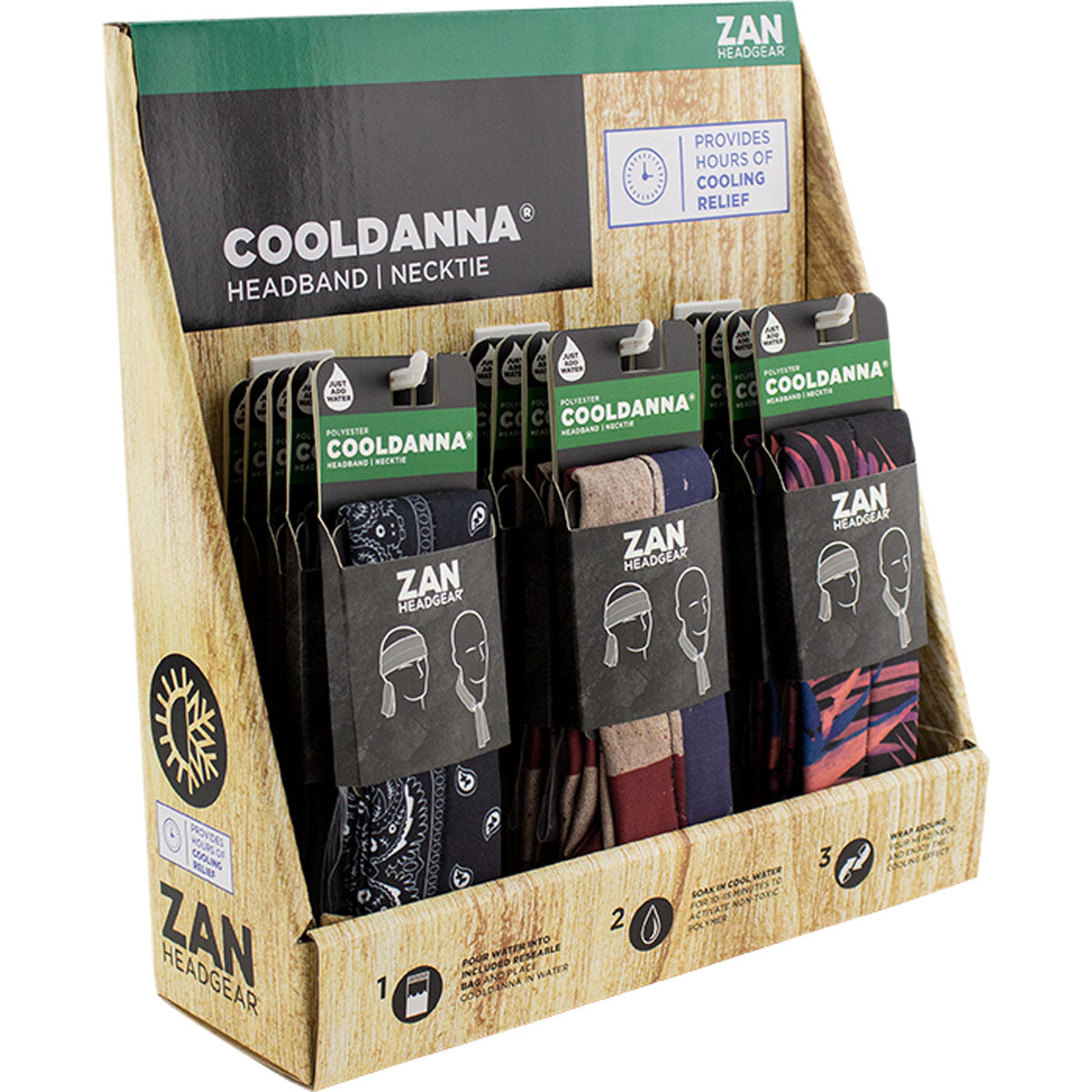 ZAN Headgear Polyester Cooldanna - 