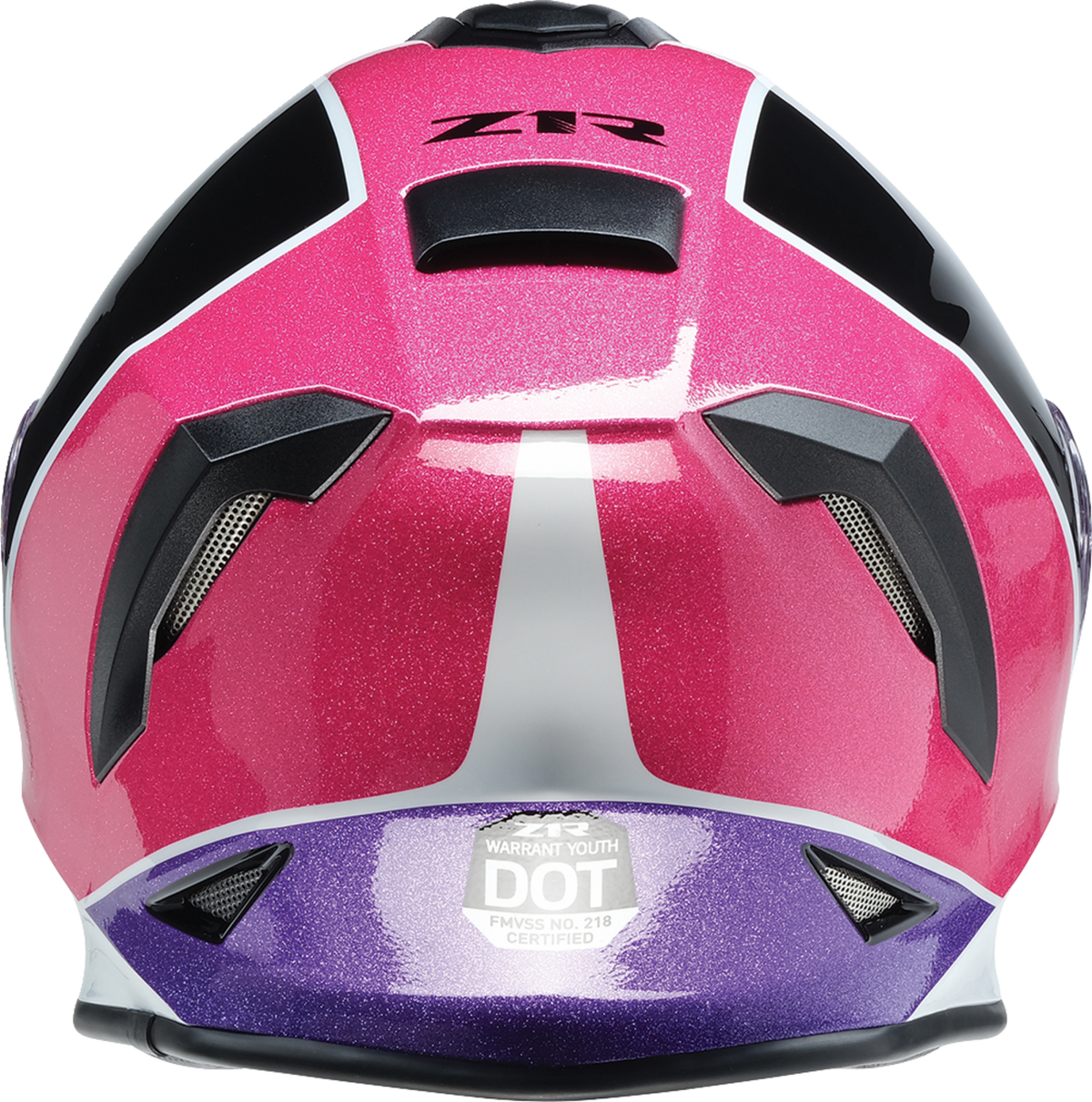 Z1R Youth Warrant 2.0 Snow Fresh Pow Helmet - Pink/Purple