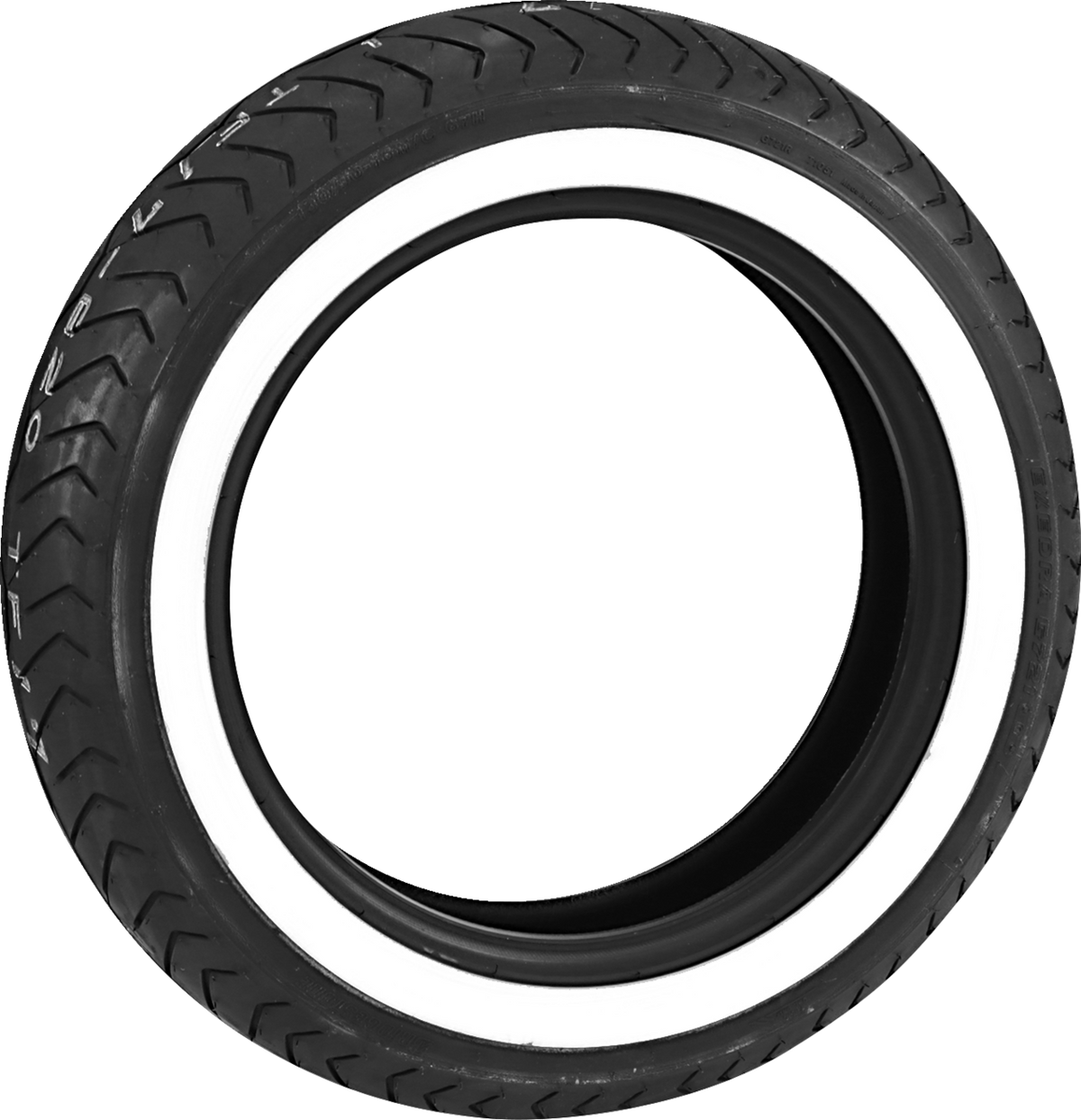 Bridgestone Exedra G721-F Wide Whitewall Front Tire - 130/90-16 - 67H