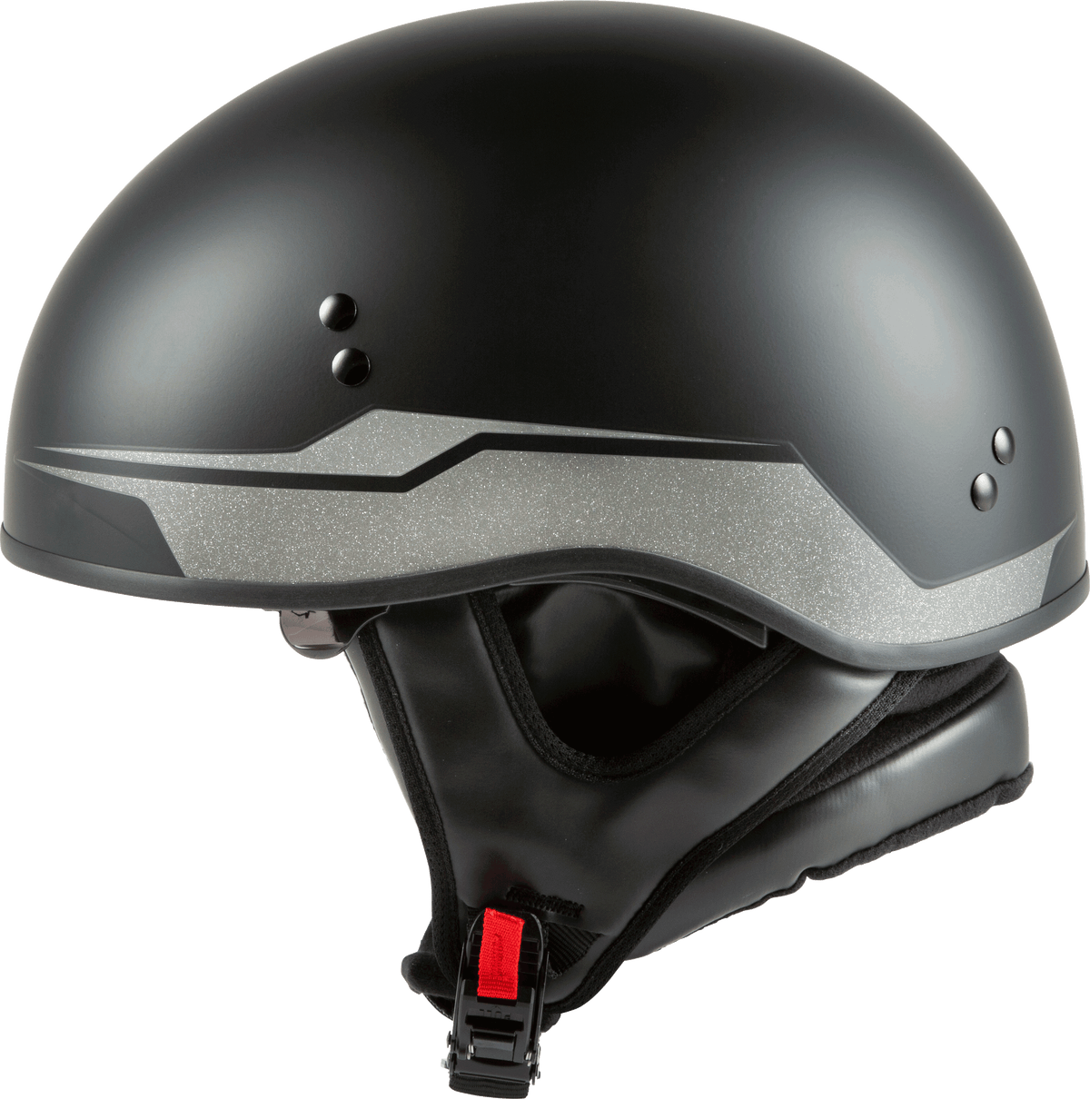 GMAX HH-65 Naked Source Helmet Black/Silver