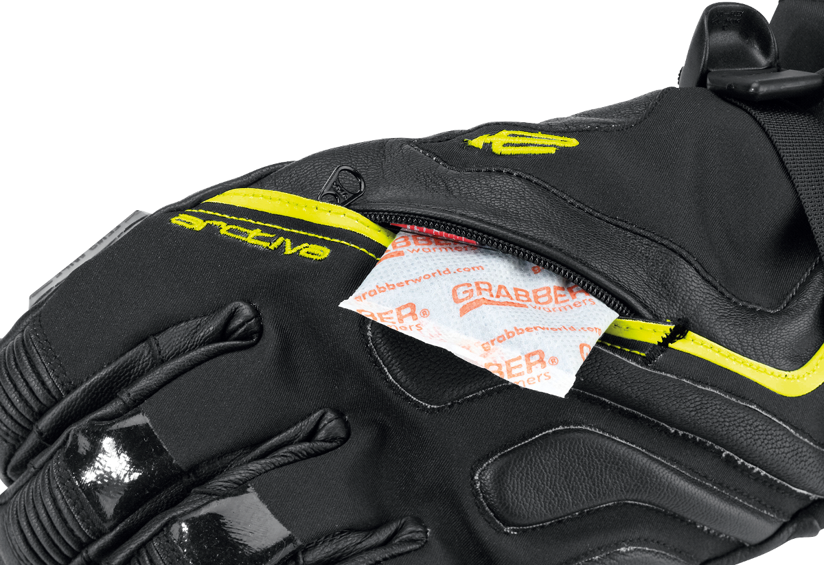 Arctiva Meridian Gloves - Black/Hi-Vis Yellow
