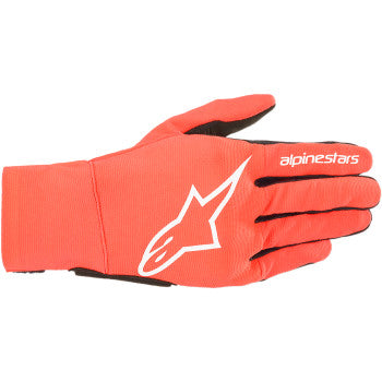 Alpinestars Reef Gloves - Red Fluorescent/White/Black