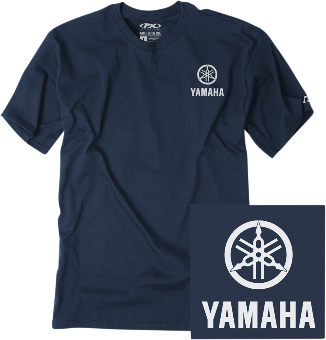 Facotry Effex Yamaha Icon T-Shirt - Navy