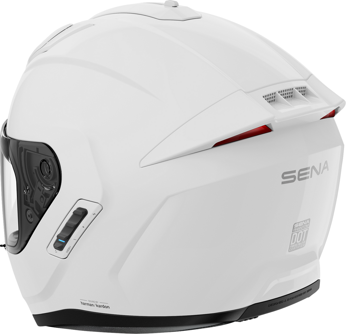 SENA Phantom ANC Helmet - Gloss White
