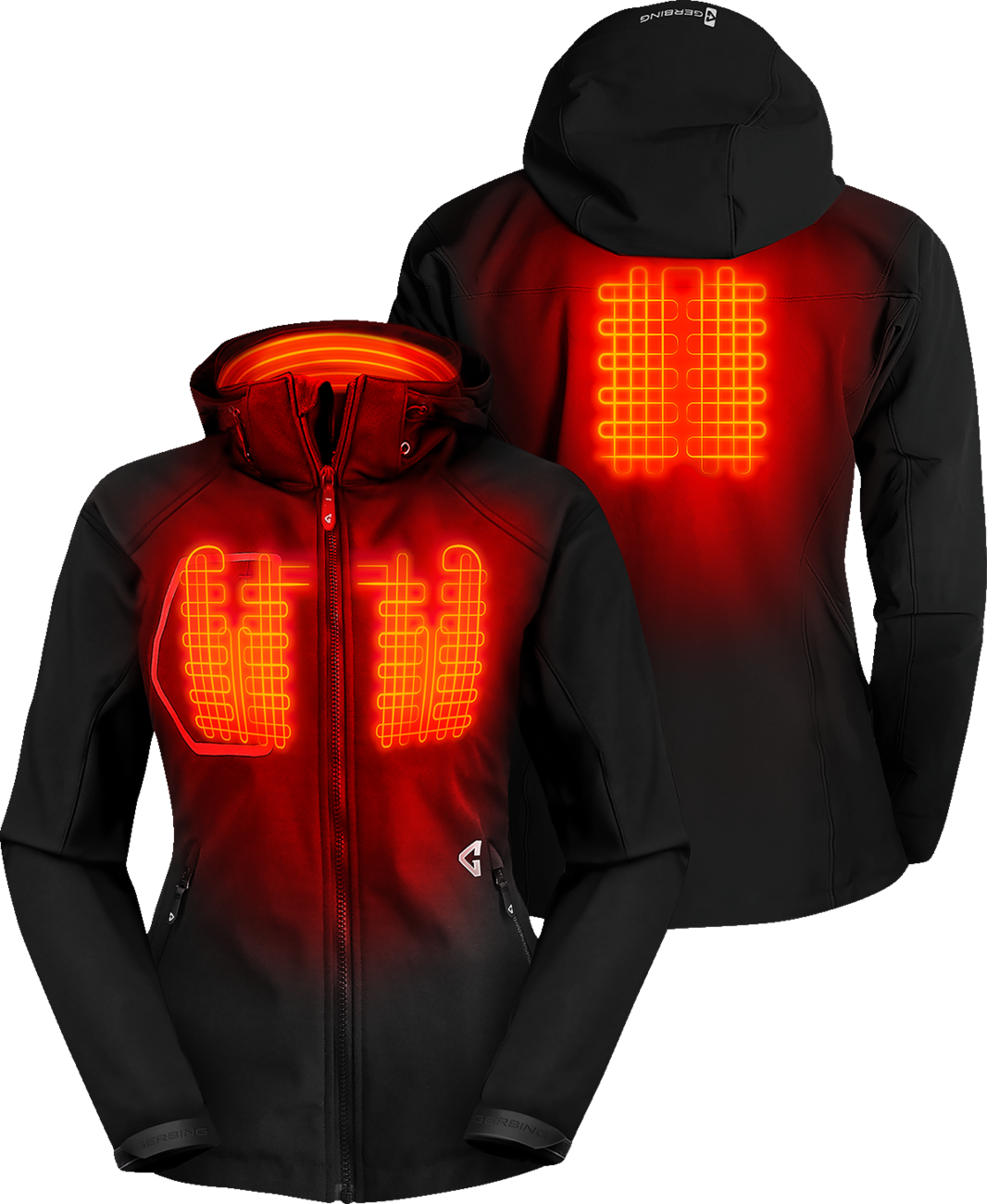 Womens 7V Torrid Softshell Heated Jacket 2.0 - Black