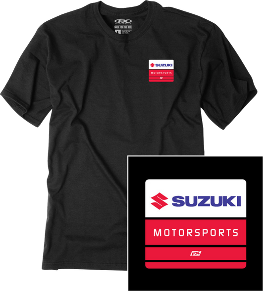 Facotry Effex Suzuki Phase T-Shirt - Black