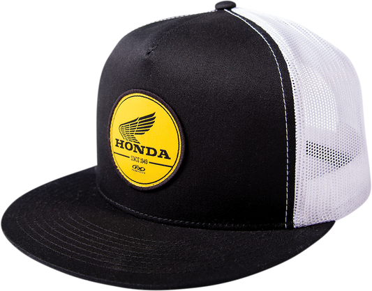 Facotry Effex Honda Gold Snapback Hat - Black/White