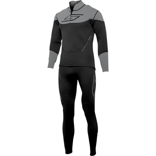 Slippery Breaker Wetsuit & Jacket - Black/Charcoal