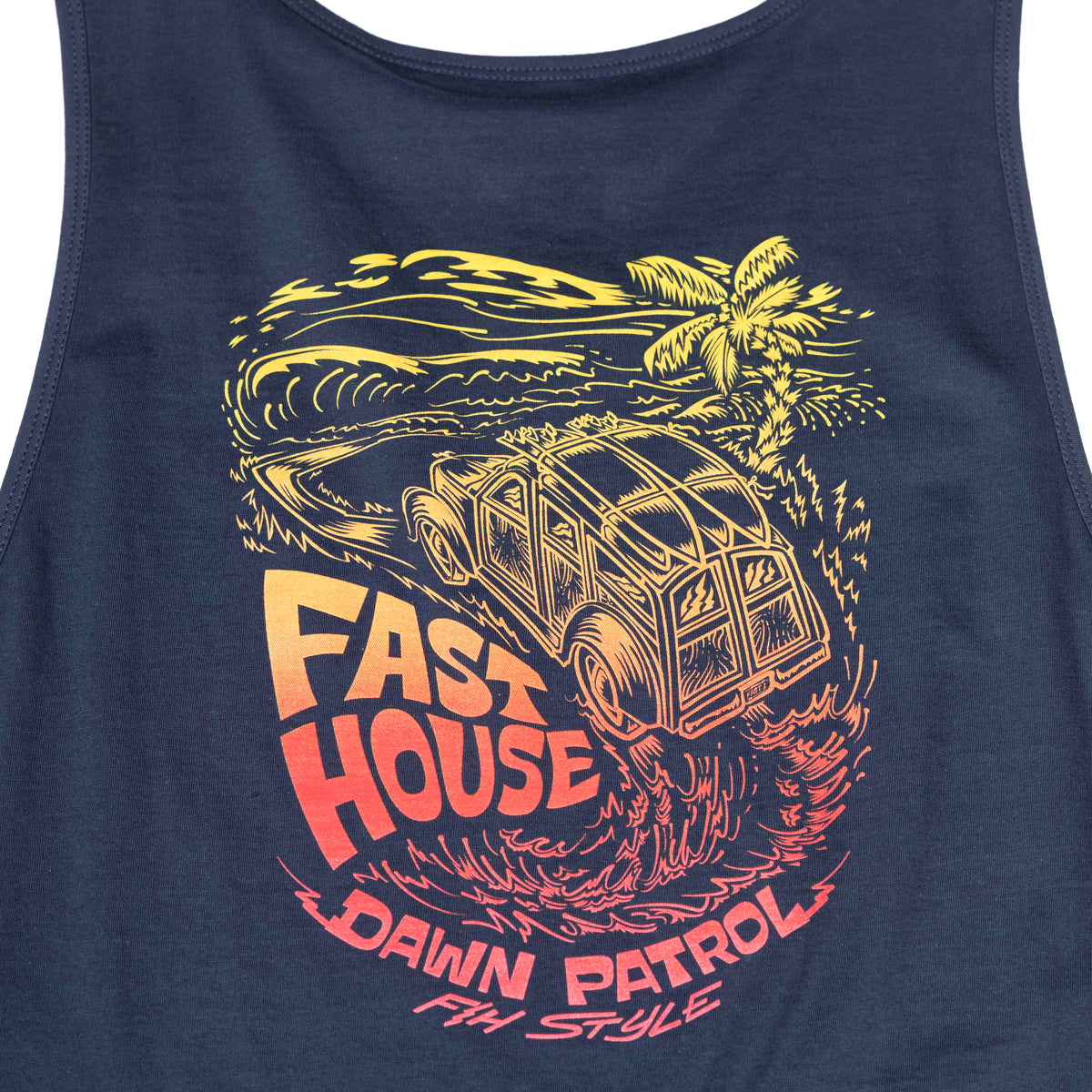 Fasthouse Explorer Tank - Navy