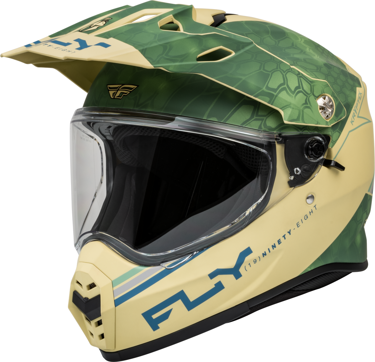 Fly Racing Trekker Kryptek Conceal Helmet - Matte Tan/Sage/Black