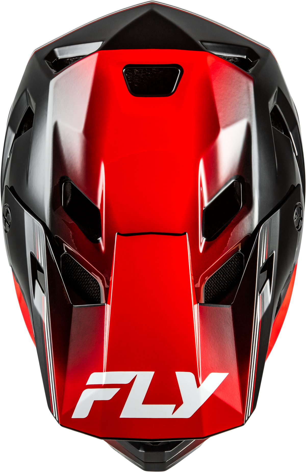 Fly Racing Rayce Repeat Bicycle Helmet - Black/Red