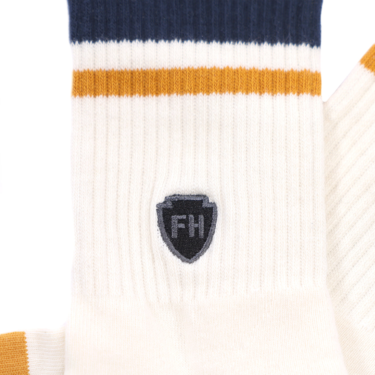 Fasthouse Venice Socks -  OFF WHITE/MIDNIGHT NAVY