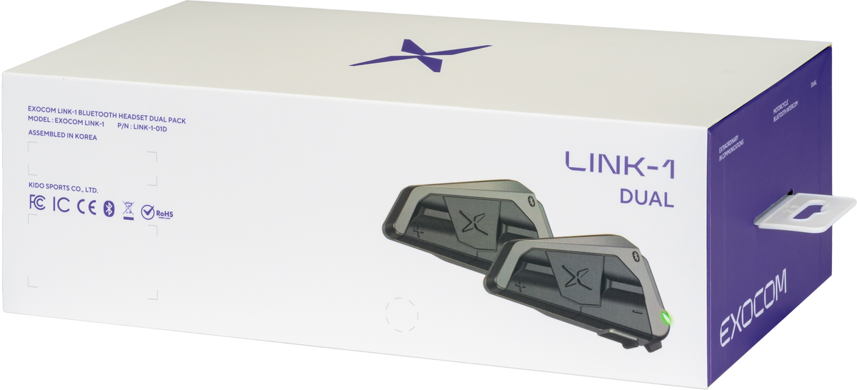 Scorpion EXO-COM Link-1 Bluetooth Communicator - 