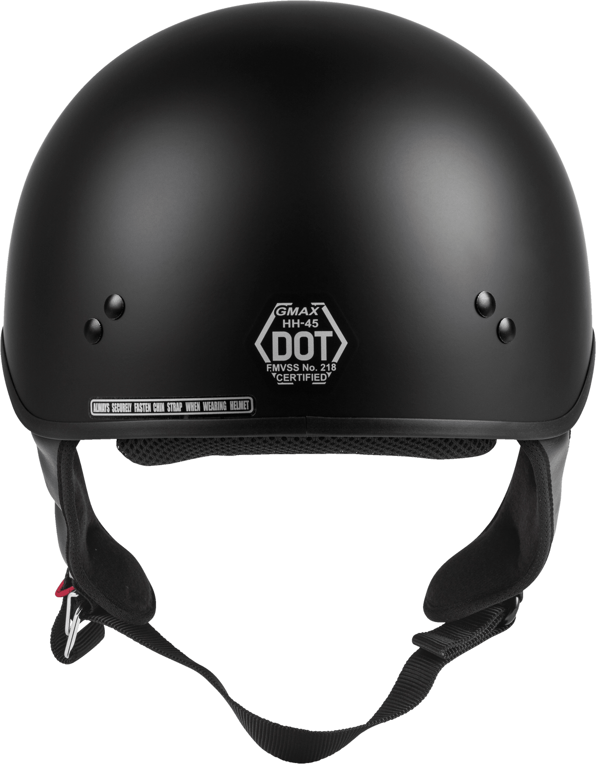 Hh 45 Half Helmet Naked Matte Black Md Hh 45 Half Helmet Naked Matte Black Md