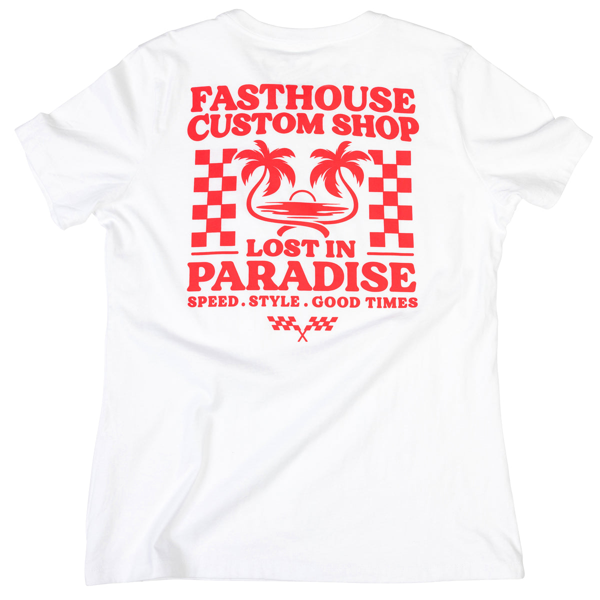 Fasthouse Getaway Tee - White