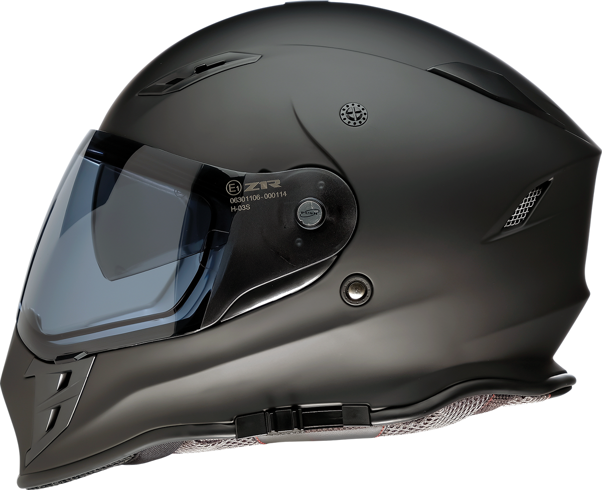 Z1R Nemesis w/ Smoke Shield Helmet - Flat Black